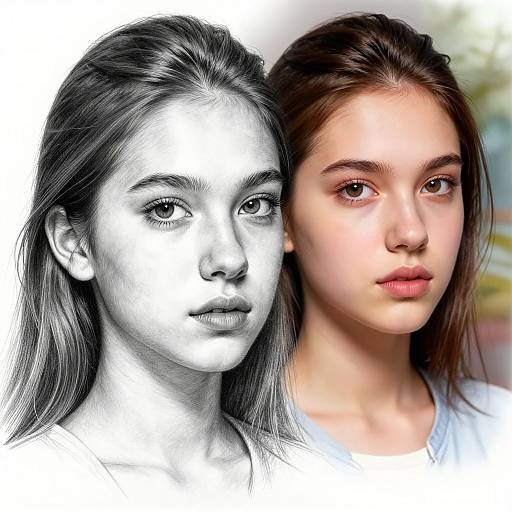 Black and White to AI Color Morph