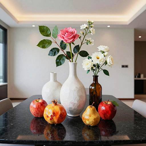 Luxurious Still-Life with Abstract Geometry