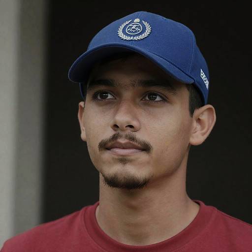 Intense Portrait of a Young Man