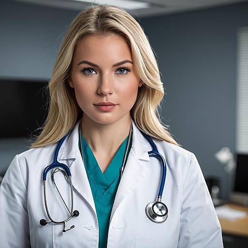 Female Doctor in Medical Office