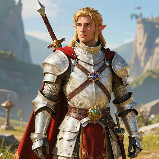 Valiant Knight in Zelda Style