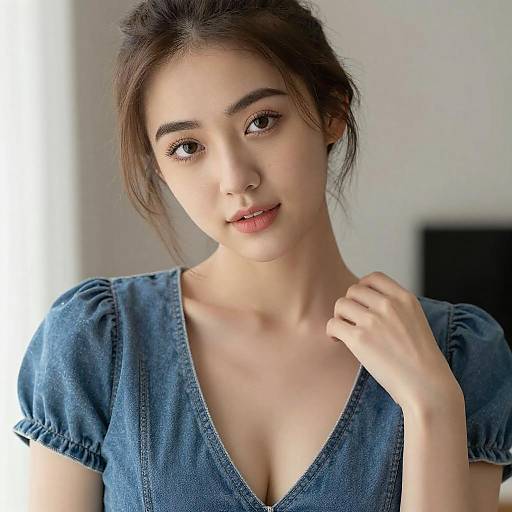 Portrait of a Confident Young Woman