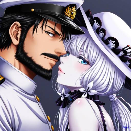 Illustration of Abyssal admiral (kancolle), kantai collection in the style of Koya (koya x 00)