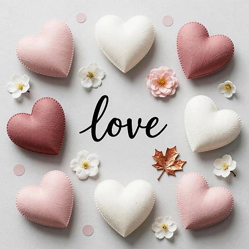 Rustic Sepia Countryside Love Flat Lay