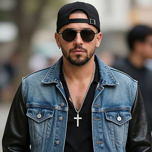 Modern Male Gangster Style Portrait