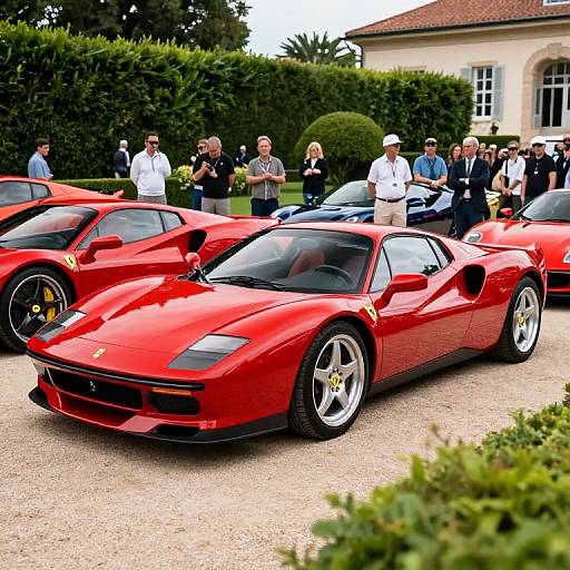 Red Ferrari 288 GTO at Luxury Gathering