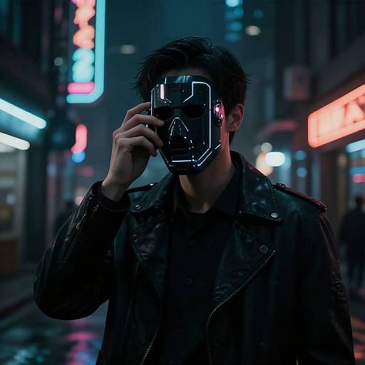 Cyberpunk Face Removal Technology