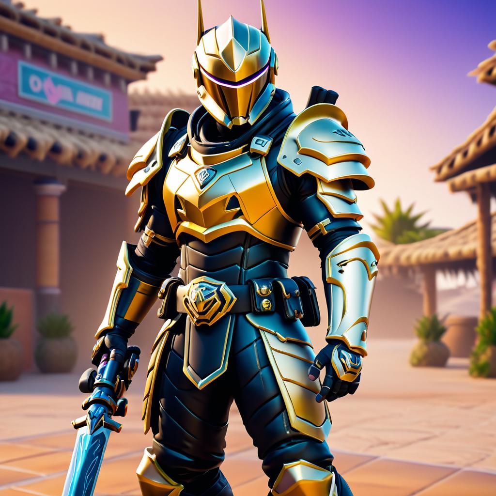 Photorealistic Drift Character from Fortnite