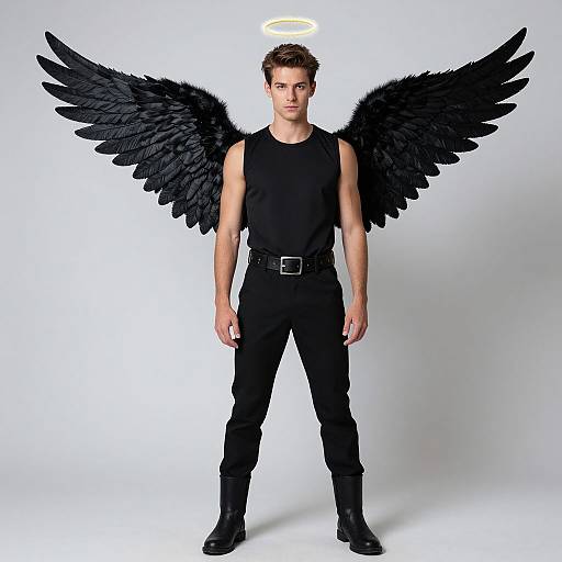 Realistic Cupid Halloween Costume Man