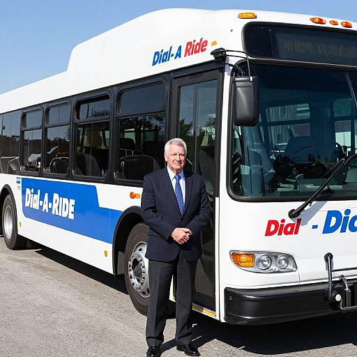 Experienced GM Showcases Dial-A-Ride Bus