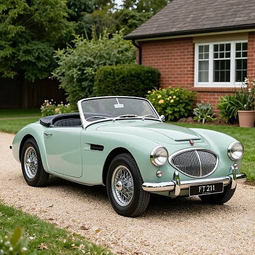 1951 Healey Abbott Classic Convertible