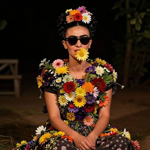 Gritty Surreal Young Frida Kahlo