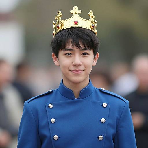 Realistic Prince Costume Portrait