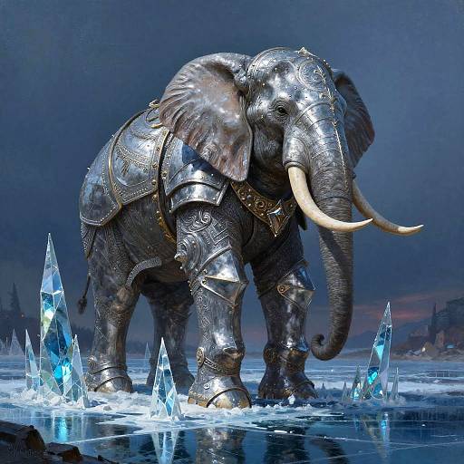 Colossal Elephant Paladin of Glass Cathedral
