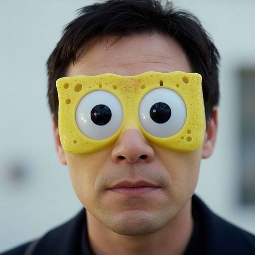 Blade Runner Style Man Close-Up