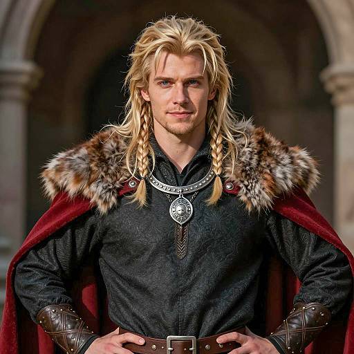 Medieval Fantasy Portrait of Kristoff Costume