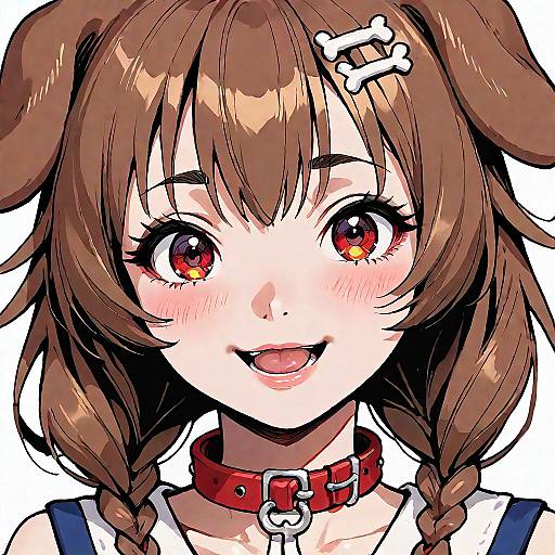 Aesthetic Dog Girl Virtual Youtuber