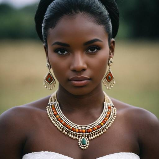 Zulu Bride with Traditional Jewelry
