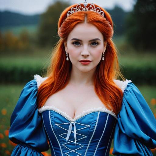 Elegant French Princess Costume Design
