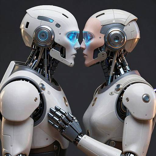 Galactic Cyborg Lovers Portrait