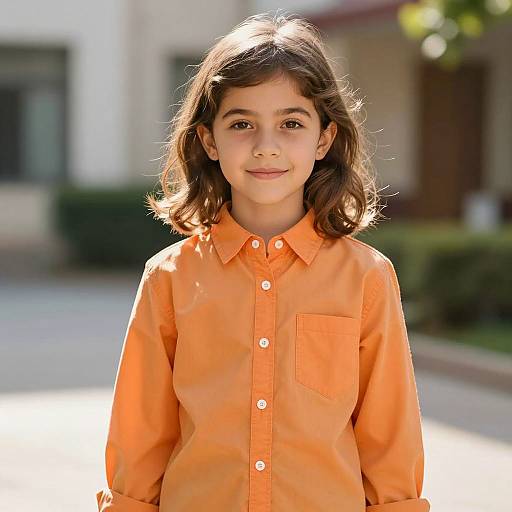 Photorealistic Portrait of Young Girl Singer