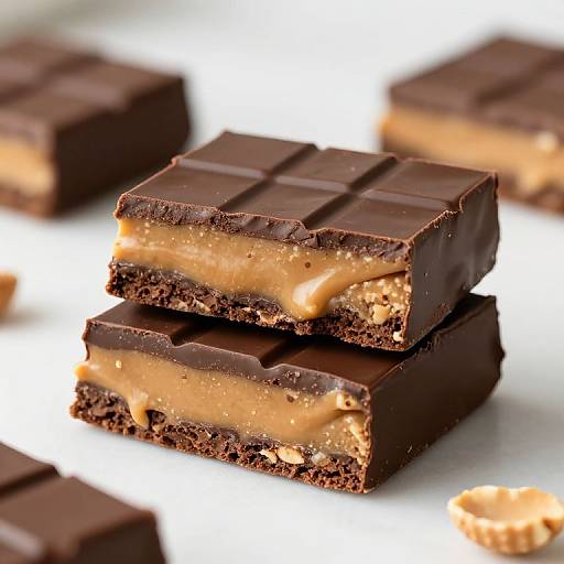 No Bake Chocolate Peanut Butter Bars
