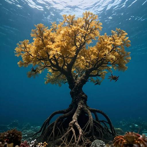 Ethereal Oceanic Tree of Life