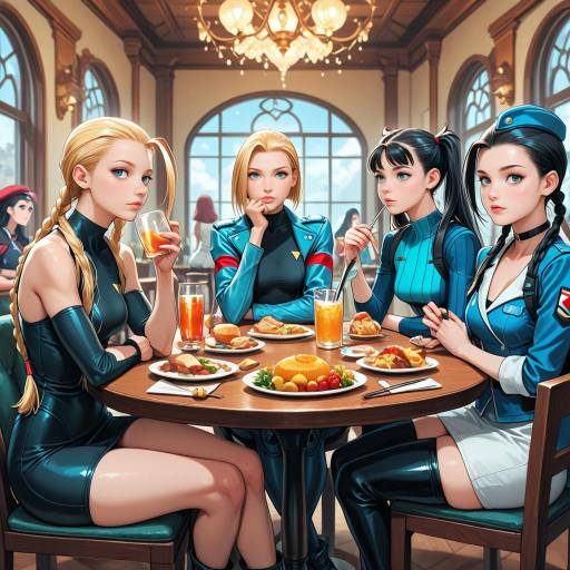 Crossover Gathering of Six Girls