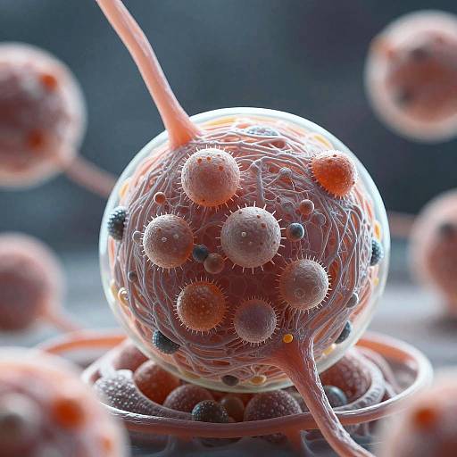 Photorealistic Synaptic Vesicle Ultrastructure