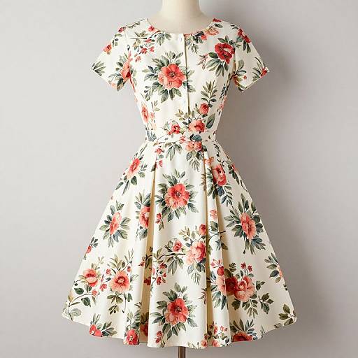 Vintage Floral Wycombe Park Dress