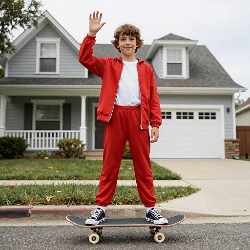 Stranger Things Steve Skateboard Costume