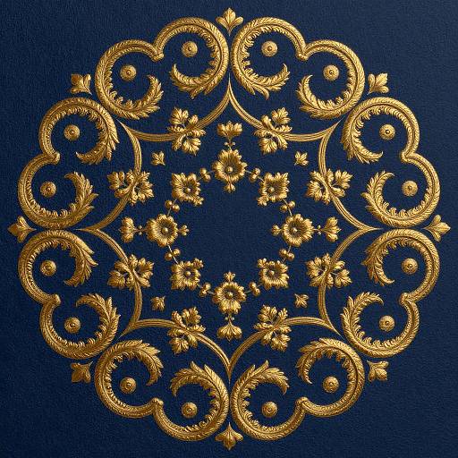 Renaissance Acanthus Scroll Pattern Design