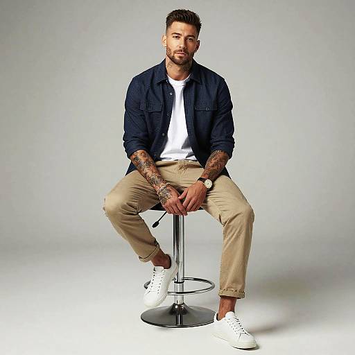 Confident Urban Fashion Portrait