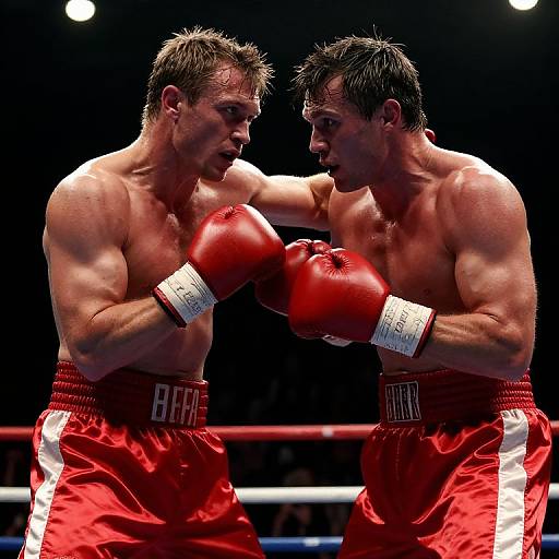Dramatic Hyper-Realistic Boxing Photography