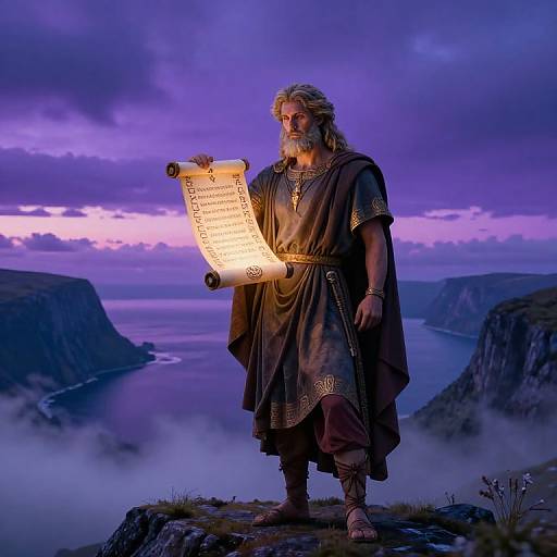 Forsetti: God of Mediation Art