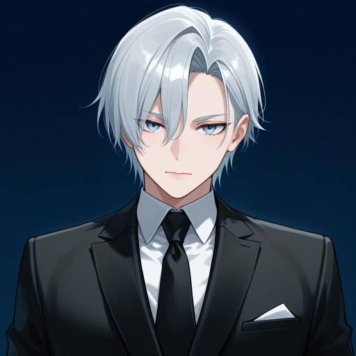 Formal Portrait of a Stately Man Formal Portrait of a Stately Man