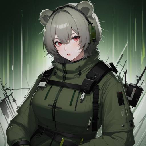 Illustration of Absinthe (arknights), arknights in the style of Miwano rag