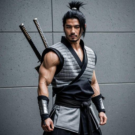 Sleek Hanzo Cosplay Costume Concept