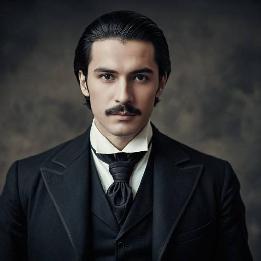 Vintage Dark Suit Akim Volynsky Cosplay
