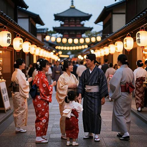 Multi-Generational Festive Family Gathering