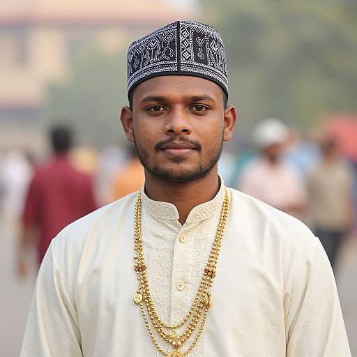 Indian Male in Traditional Costume