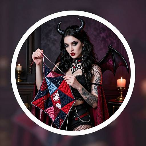 Demon Queen of Craftsmanship Portrait