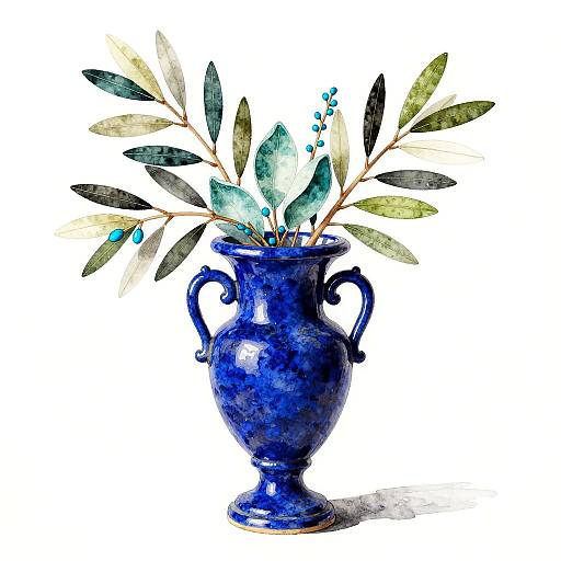 Contemporary Lapis Lazuli Still-Life