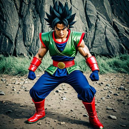 Bardock Saiyan Warrior Cosplay Costume
