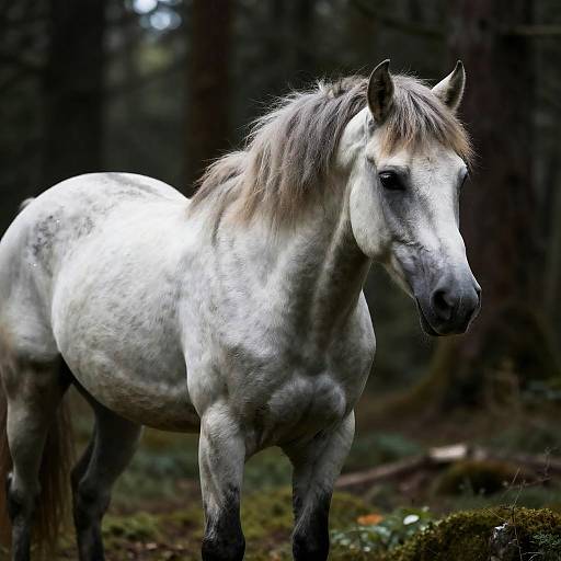 Realistic Centaur with Wild Mane