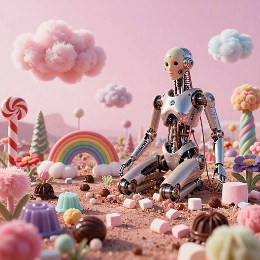 Whimsical Biomechanical Landscape Photography