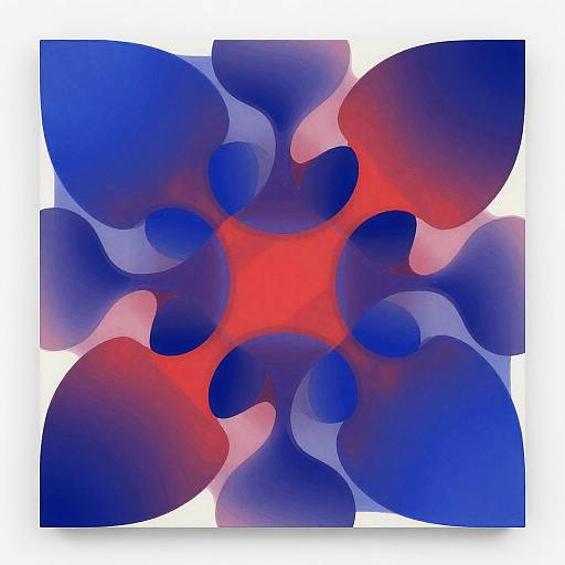 Abstract Chaos and Harmony Digital Art