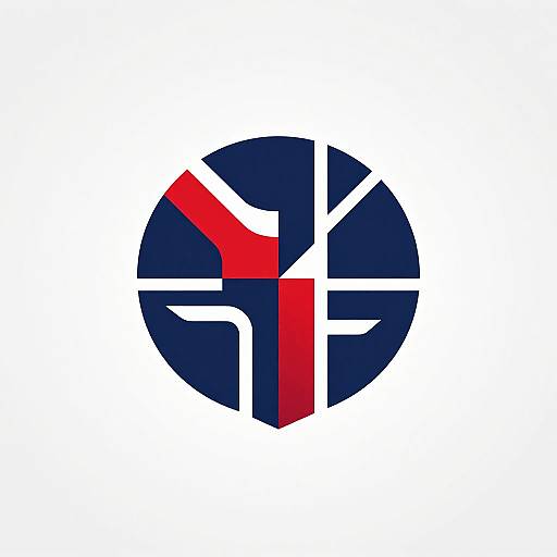 Minimalist Geometric Sports Logo Generator