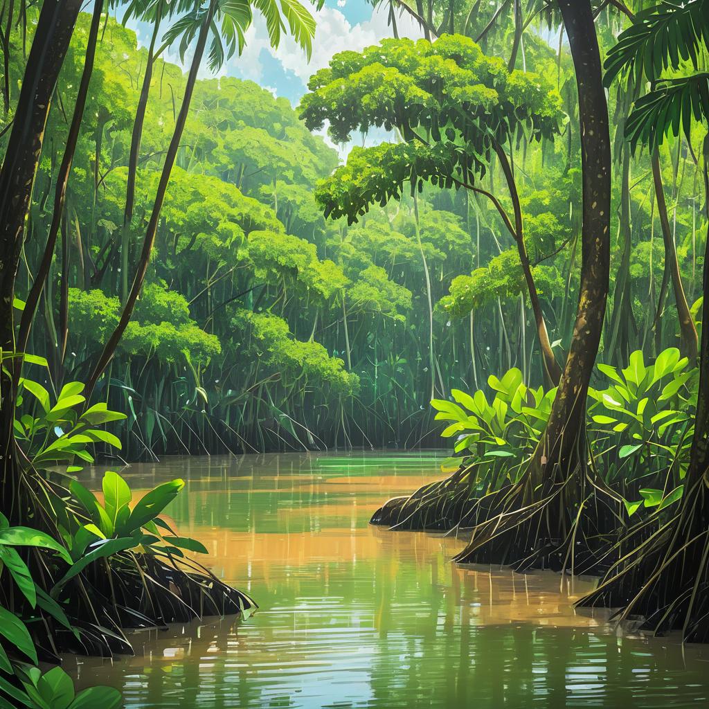 Adventure in a Tropical Mangrove Estuary