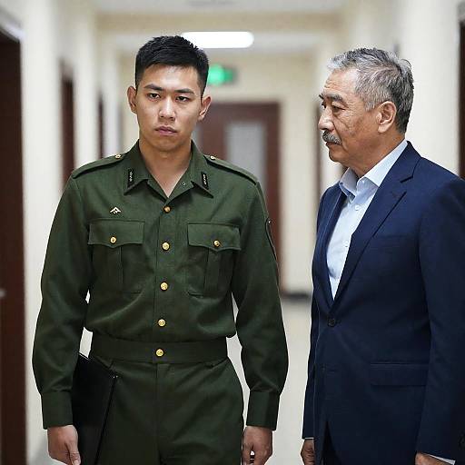 Military Meets Professional: A Corridor Encounter